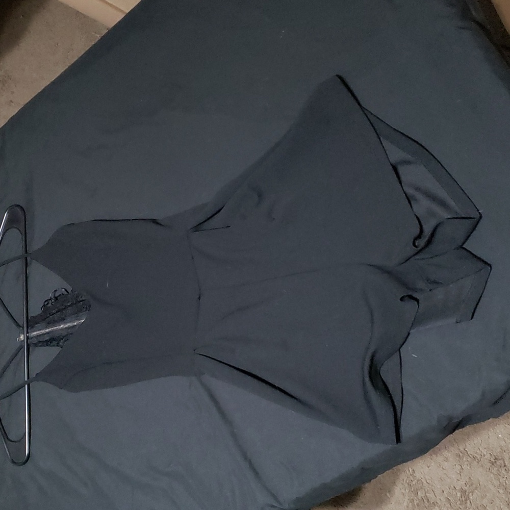 Mind Code lacy romper